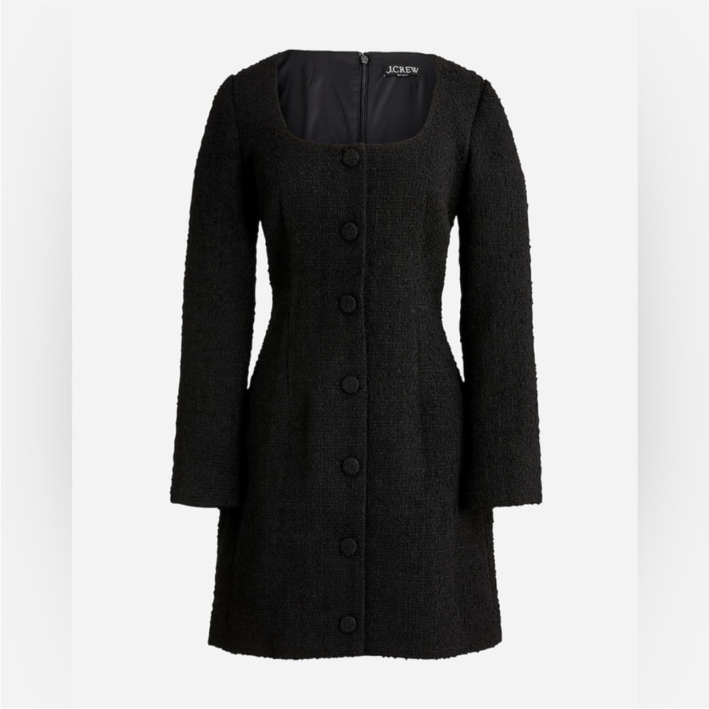 J.Crew - Sophia Mini Dress in Maritime Tweed